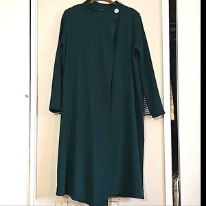 COPY $199 30s Style SOLIKA wrap coat or long lightweight 90s Outerwear or MAXI